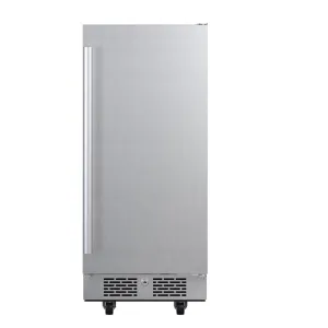 Avallon AFR152SSODRH 15" Wide 3.3 Cu. Ft. Outdoor Compact Refrigerator in Stainless Steel