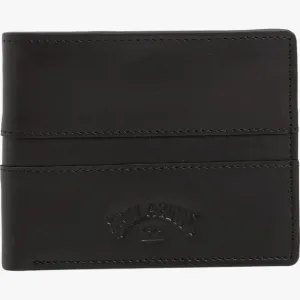 Billabong Boundary Rfid 2 In 2 Wallet Black Grain