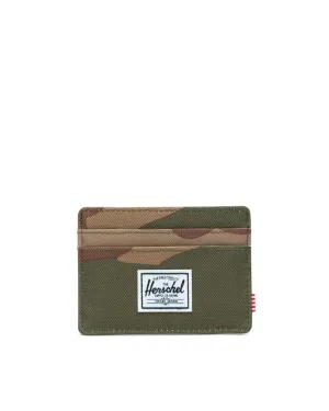 Herschel Charlie RFID Wallet - Woodland Camo