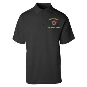 24th MEU Fleet Marine Force Embroidered Tru-Spec Golf Shirt