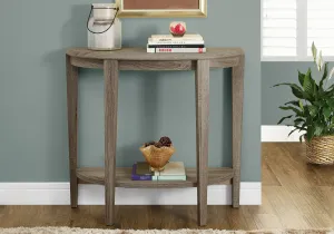 Accent Table - 36"L / Dark Taupe Hall Console