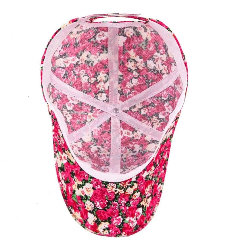 ALL FLORAL ALL DAY CAP