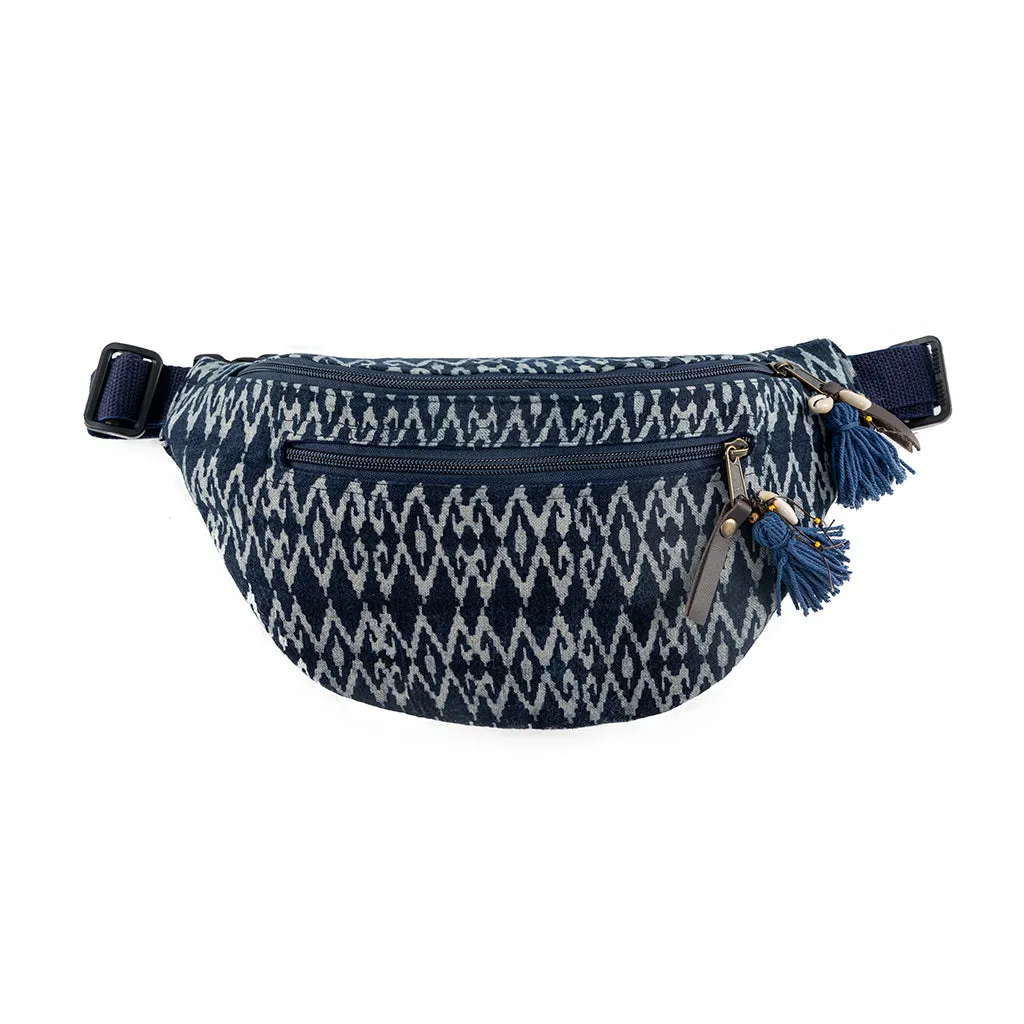 Batik Sling Bag Indigo