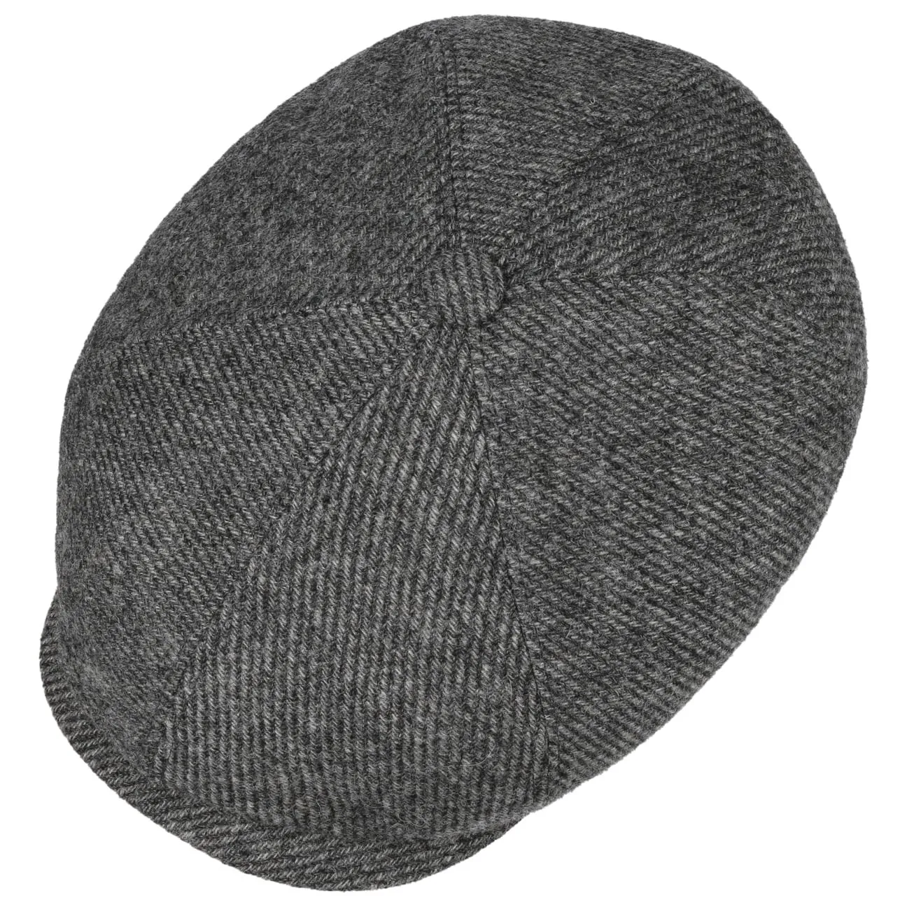 Bendavoa Wool 6 Panel Flat Cap by Stetson