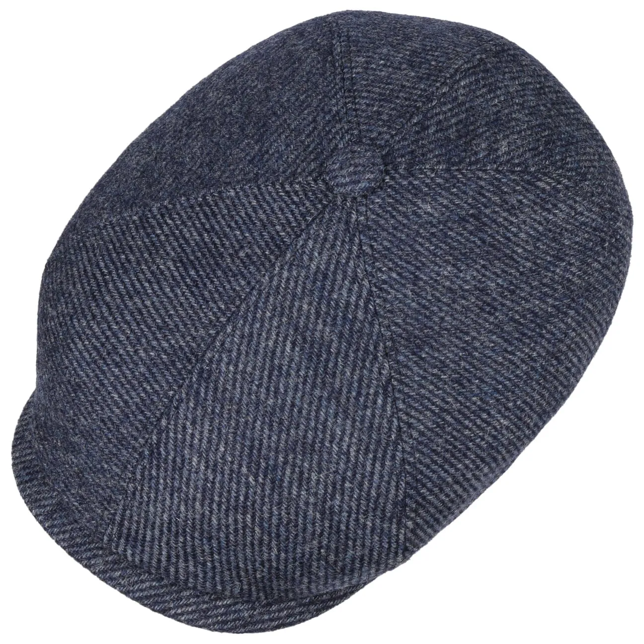 Bendavoa Wool 6 Panel Flat Cap by Stetson