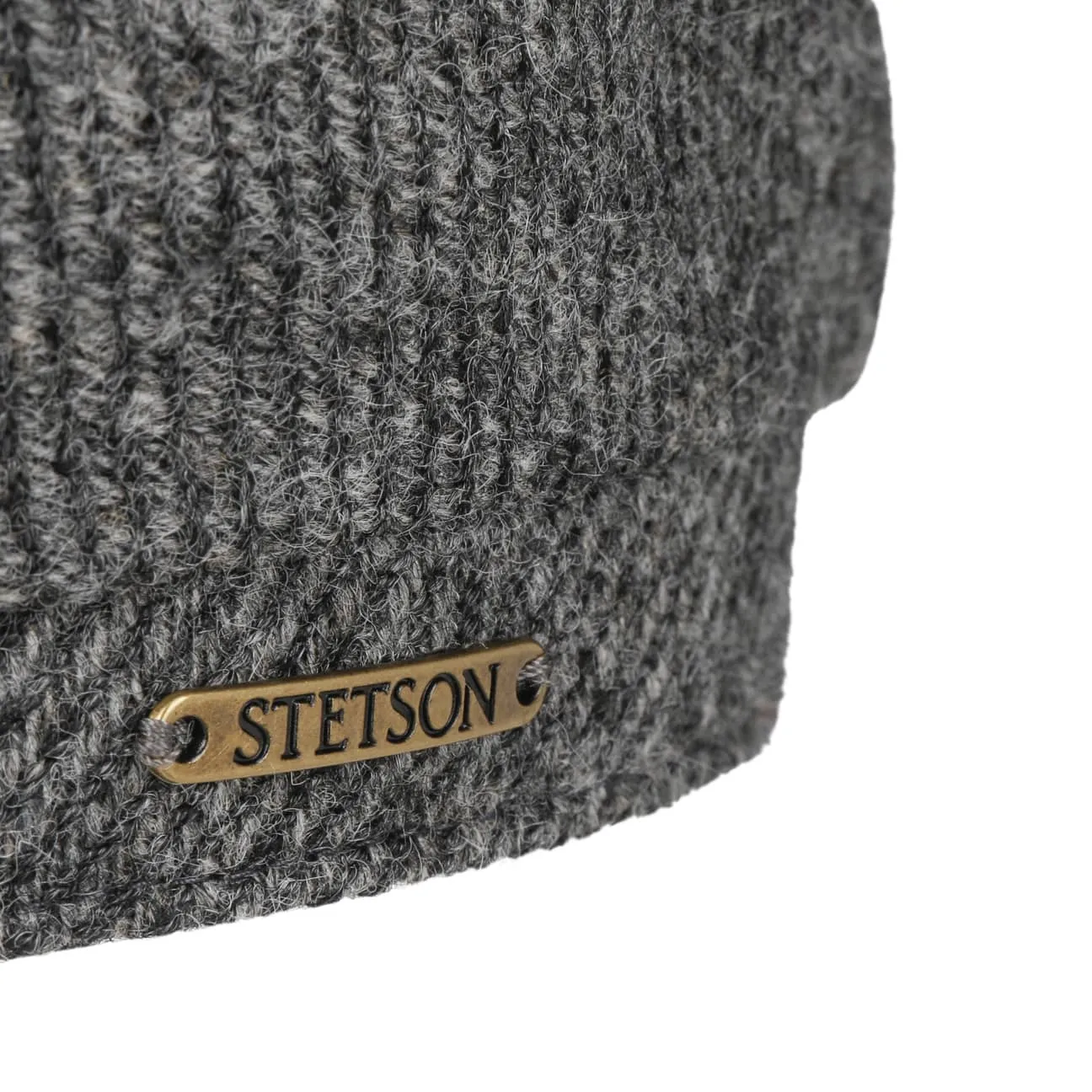 Bendavoa Wool 6 Panel Flat Cap by Stetson