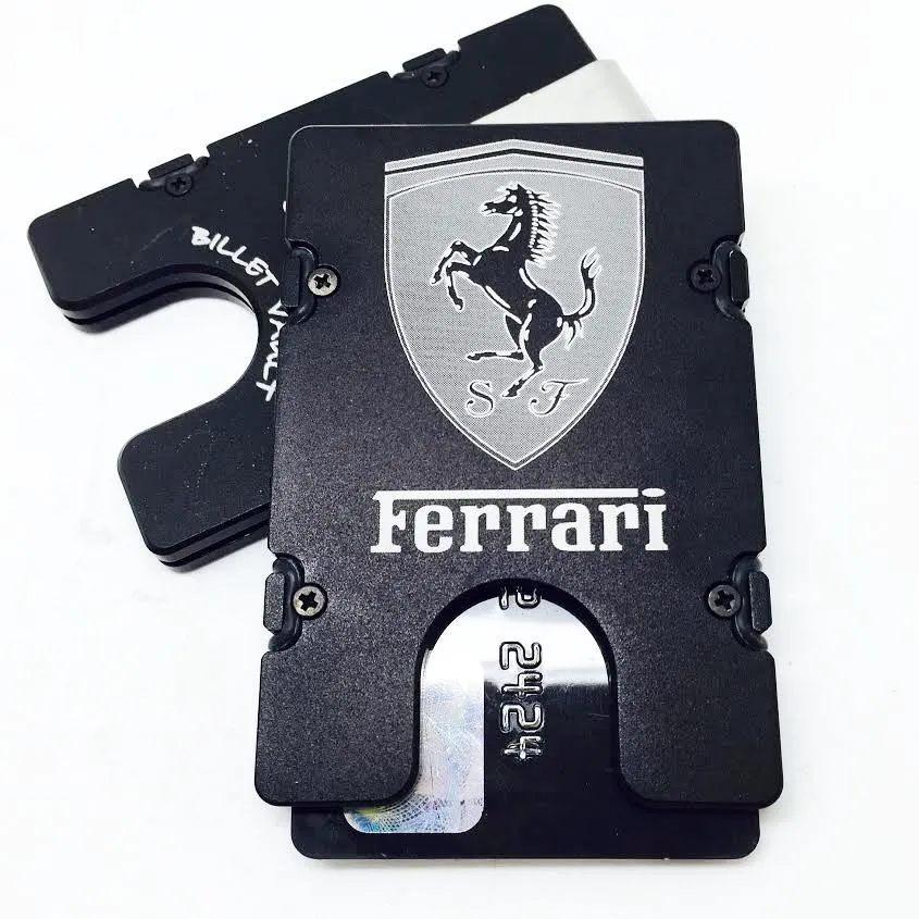 Ferrari - BilletVault Aluminum Wallet