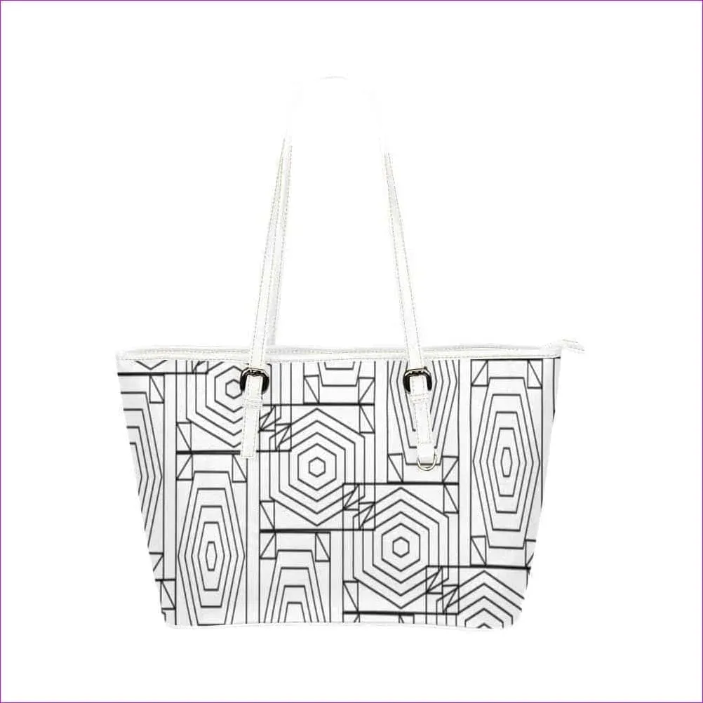 Geode Leather Tote - 4 colors