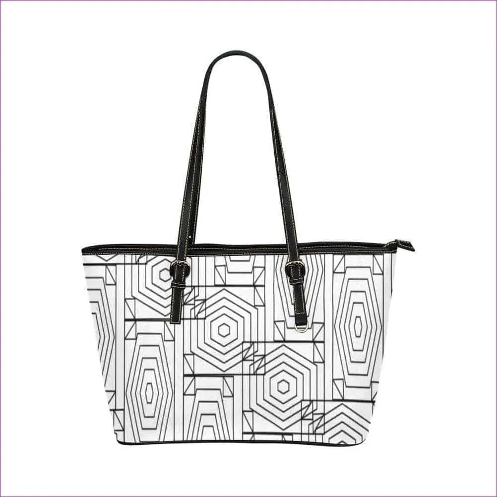 Geode Leather Tote - 4 colors