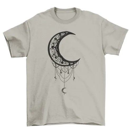 Moon Illustration T-Shirt