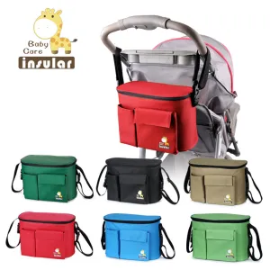 New Arrival Free Shipping Thermal Insulation Bags For Baby Strollers Waterproof Baby Diaper Bags