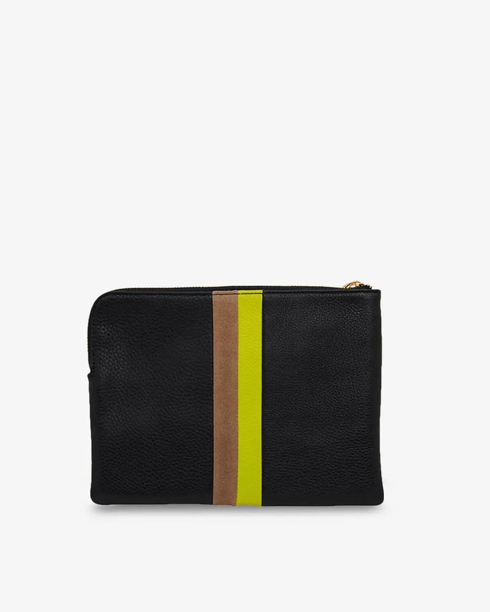 Paige Clutch Stripe - Navy Multi