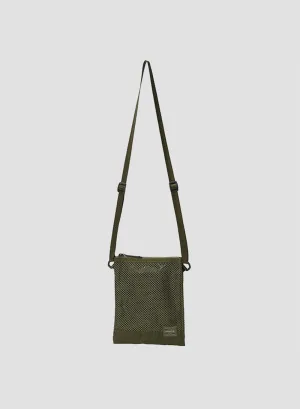 Porter-Yoshida & Co Screen Sacoche Small in Khaki