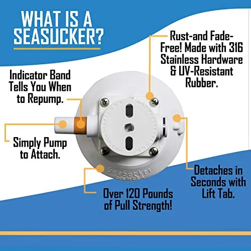 SeaSucker 2-Cup Holder w/Large Dry Box