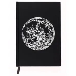 Silver Moon Metallic Notebook